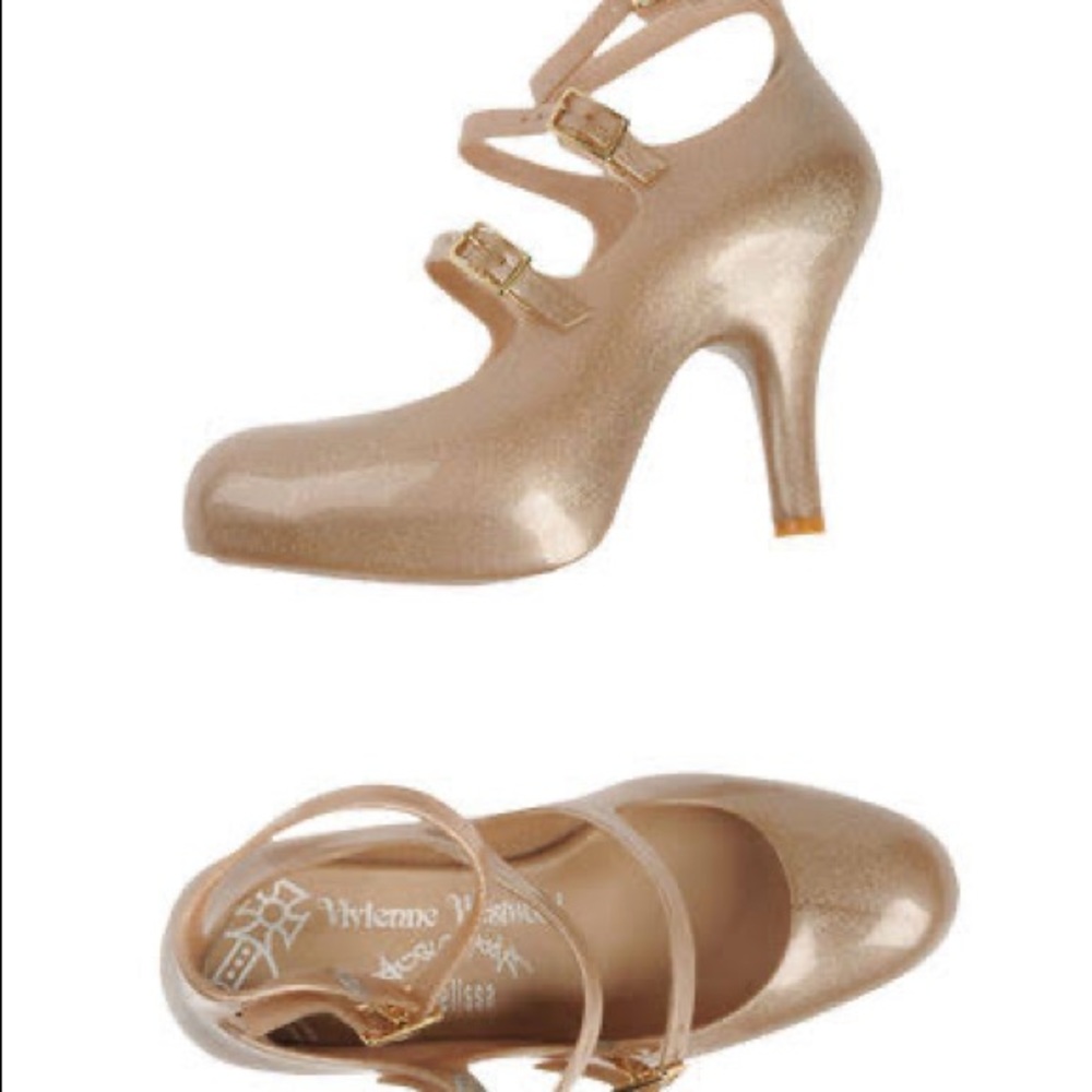 Vivienne Westwood x Melissa Anglomania 3-Strap Heels (US 6)